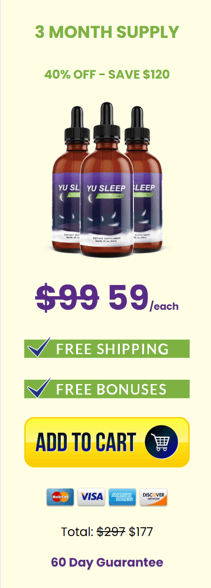 Yu Sleep price 3 bottle